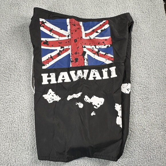 Coral And Reef Board Shorts Men's 38 Hawaii Swim Trunks Beach Surf Vacation - Picture 6 of 11